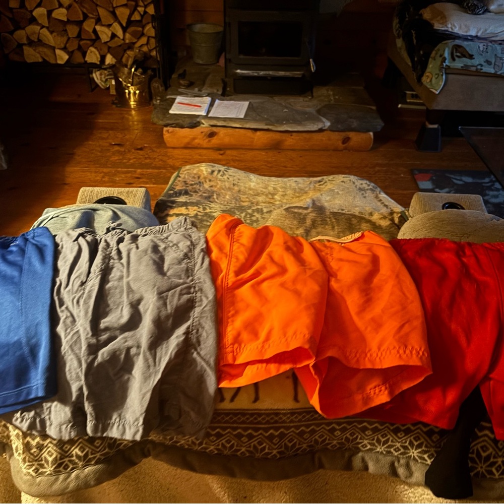 Marvel Kids Shorts in Blue, Gray, Orange, and Red